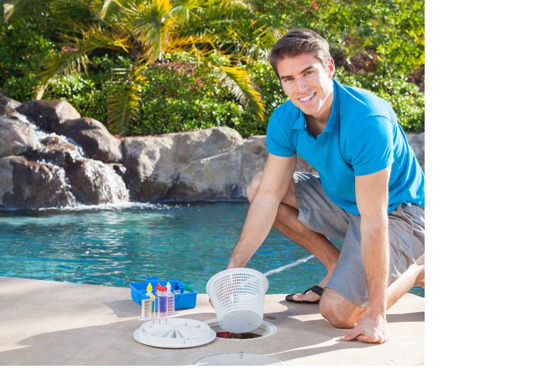 inground pool cleaning service