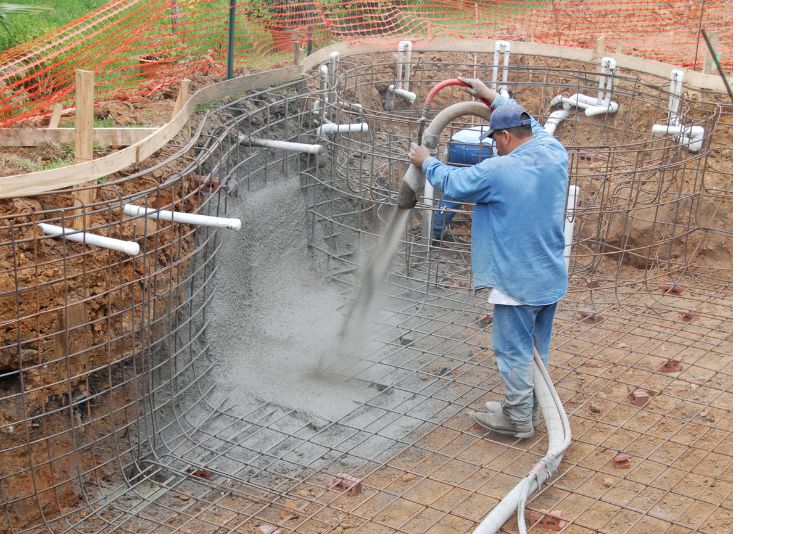 pool construction central coast